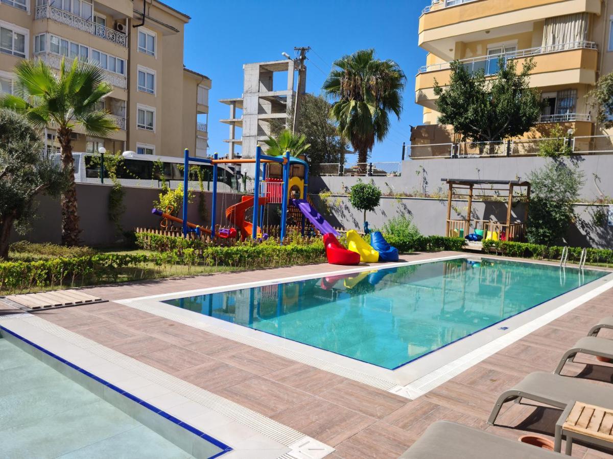 Kleopatra Sultan Rezidans Apartment Alanya Bagian luar foto