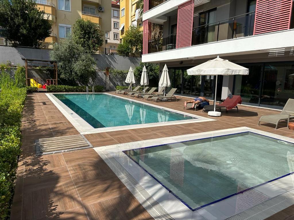 Kleopatra Sultan Rezidans Apartment Alanya Bagian luar foto